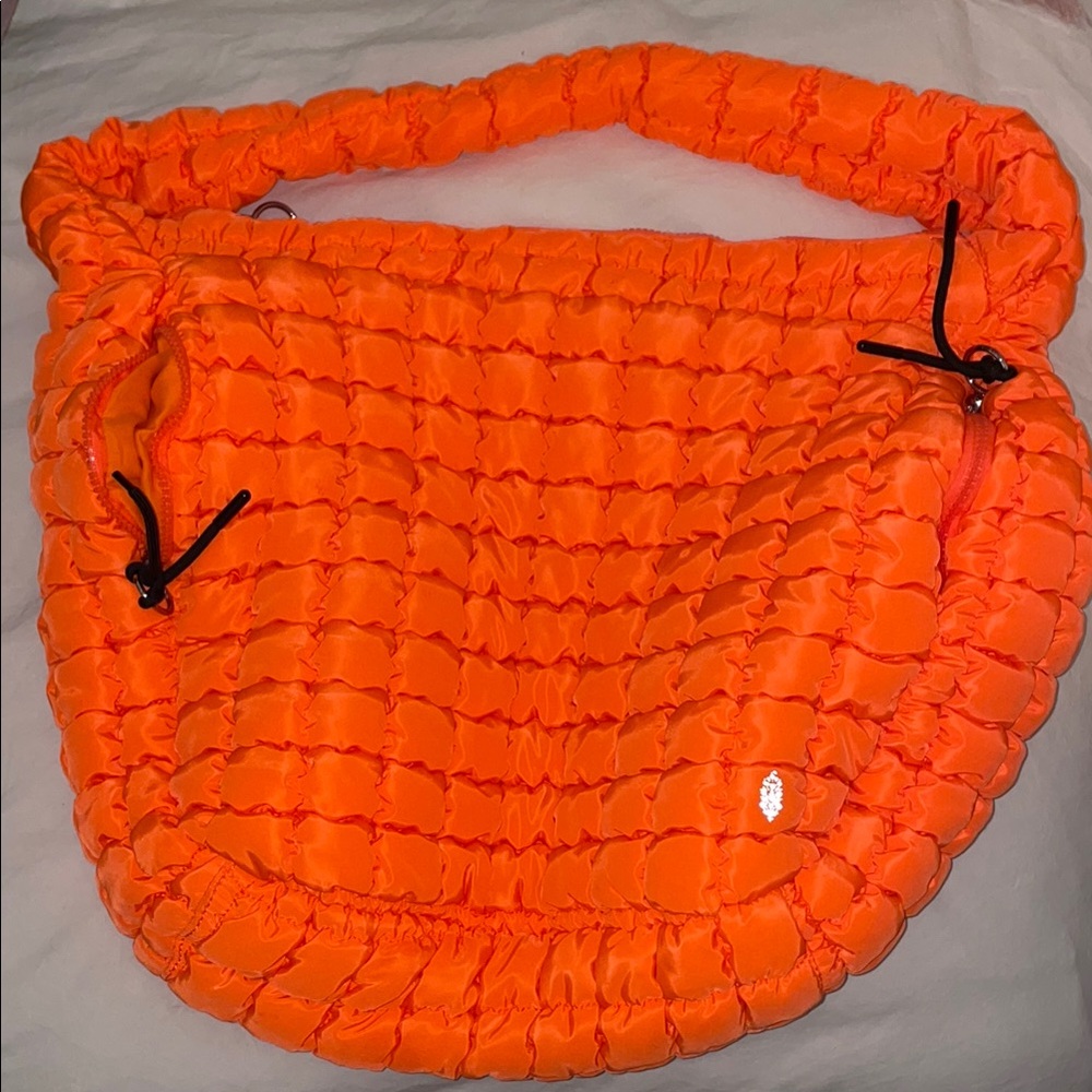 Free People Movement Quilted Carryall Orange